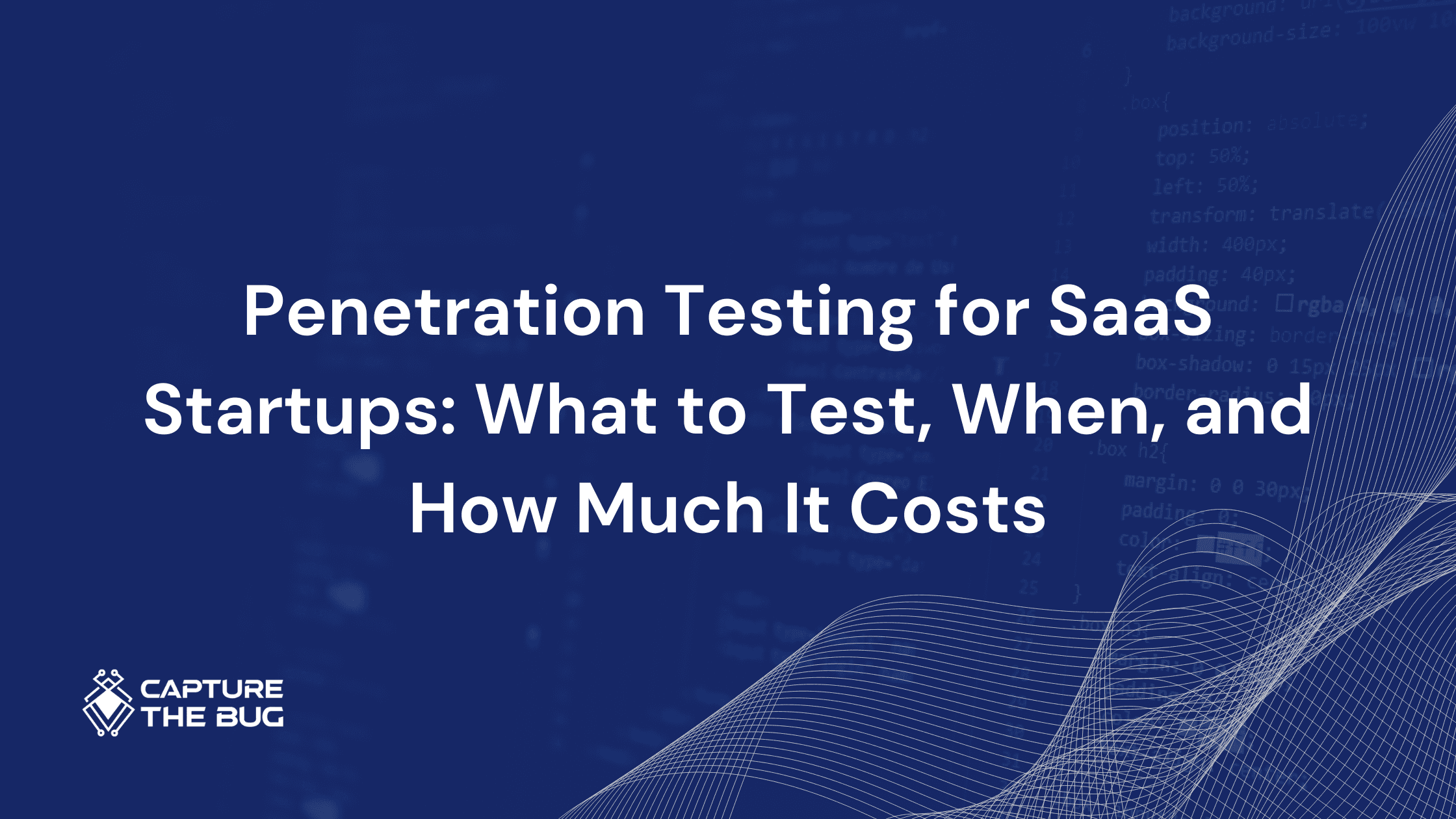 Penetration Testing for SaaS Startups: What to Test, When, and How Much It Costs