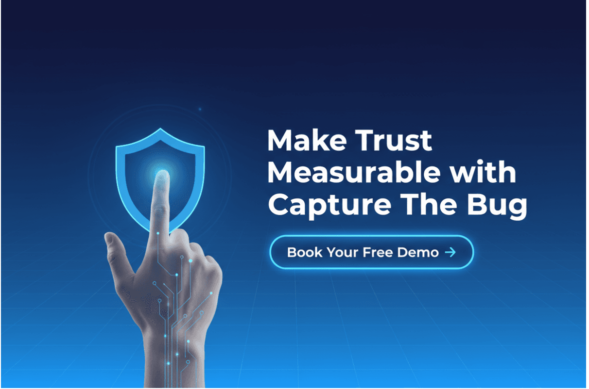 Capture The Bug PTaaS metrics displayed inside a trust center