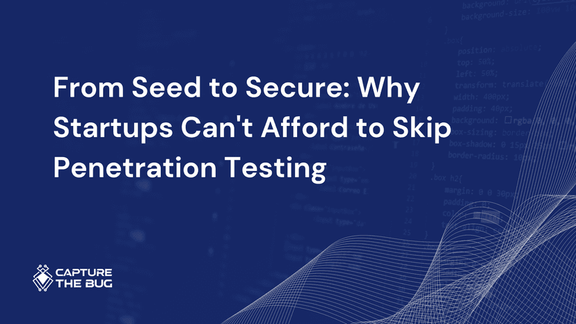 From Seed To Secure Why Startups Cant Afford To Skip Penetration Testing