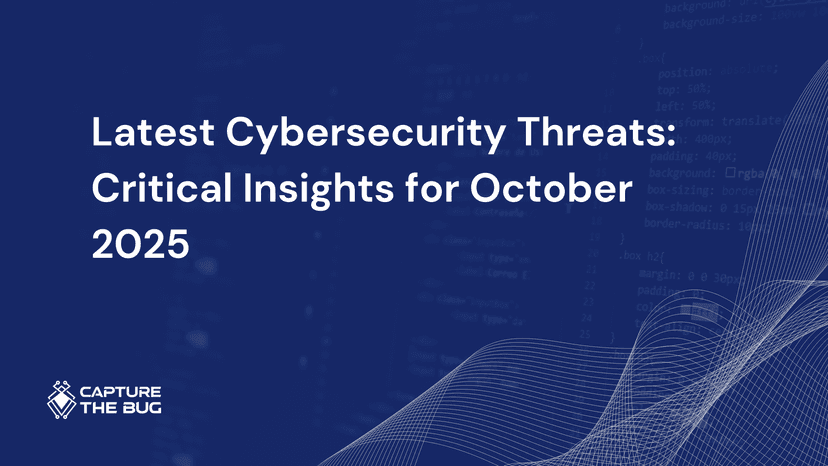 Cybersecurity Threats October 2025