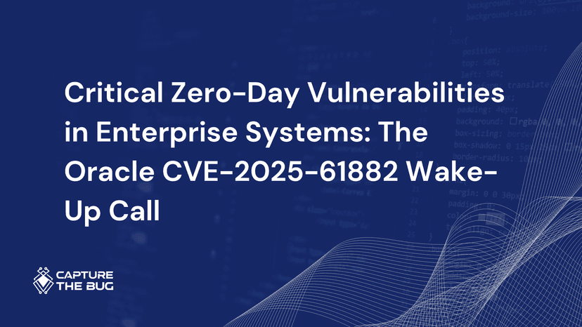 Oracle CVE 2025 61882 Zero Day