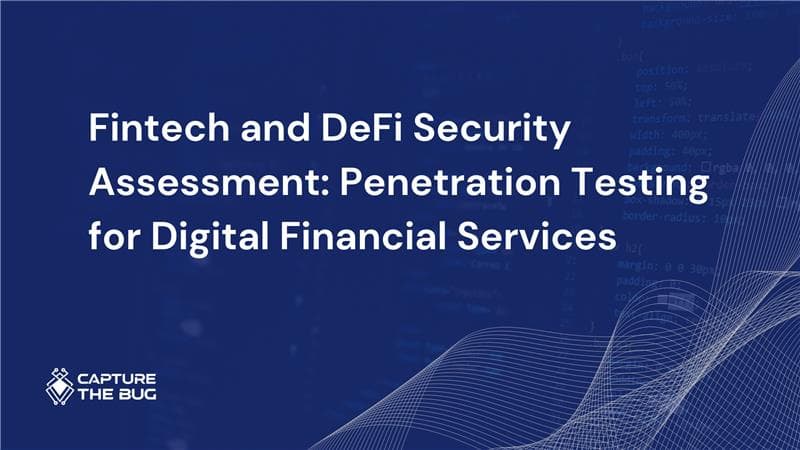 Fintech Defi Security Penetration Testing