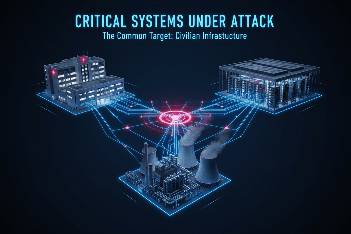 Global cyber warfare hotspots