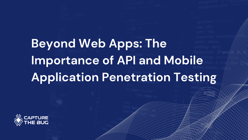 Beyond Web Apps API Mobile Application Penetration Testing