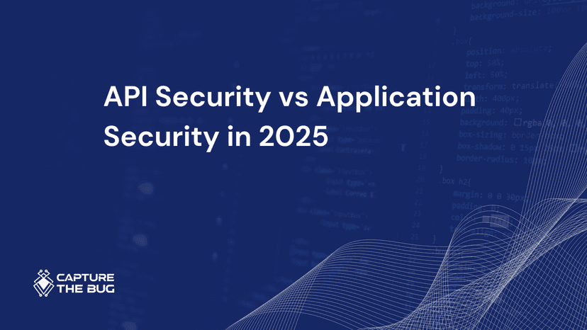 API Security Vs Application Security 2025