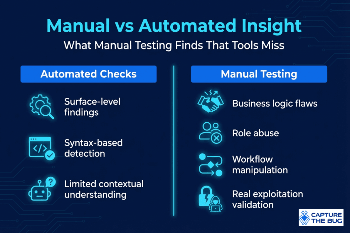 What Manual Testing Finds That Tools Miss