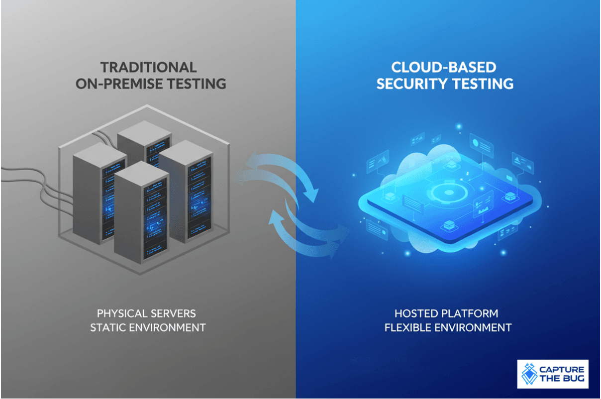 Cloud based application security testing overview