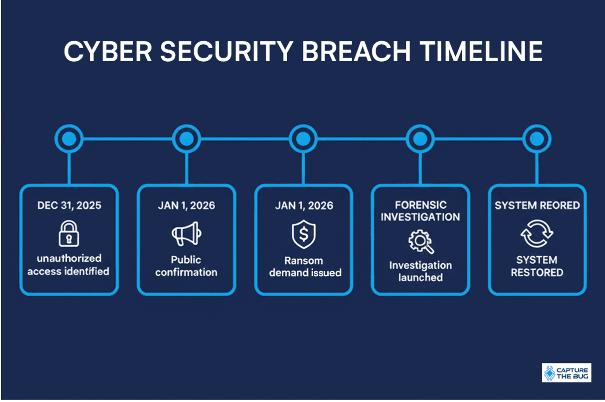 ManageMyHealth Breach Timeline