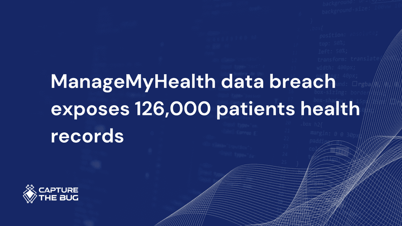 ManageMyHealth Data Breach Exposes 126000 Patient Records