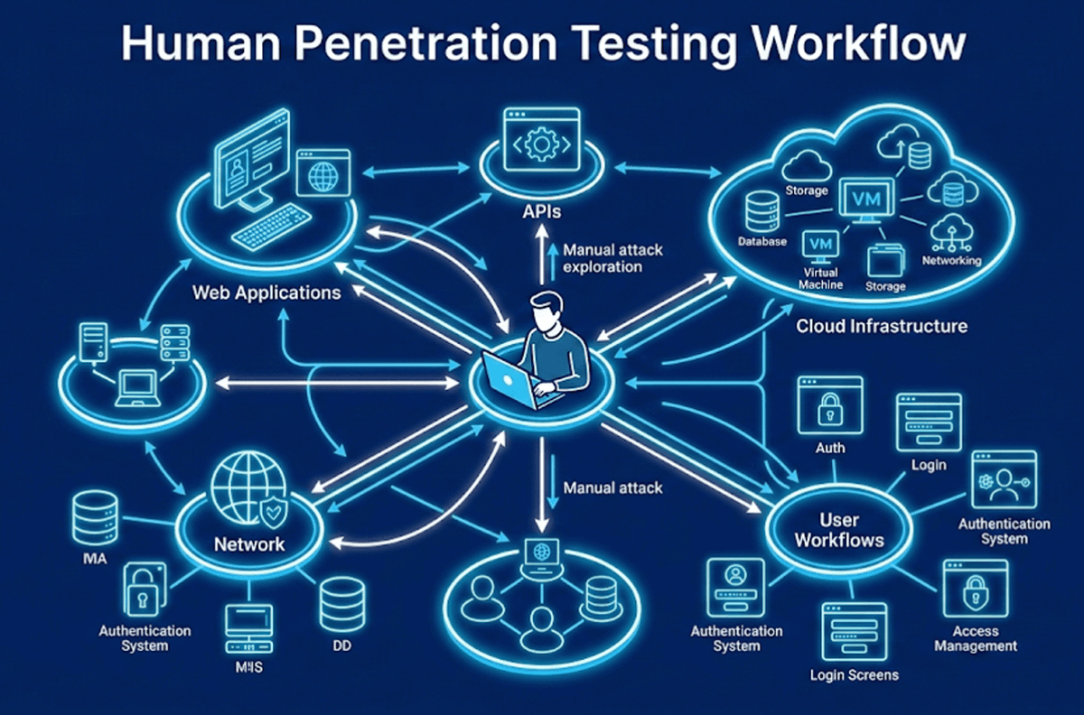 How Human-Led Penetration Testing Works