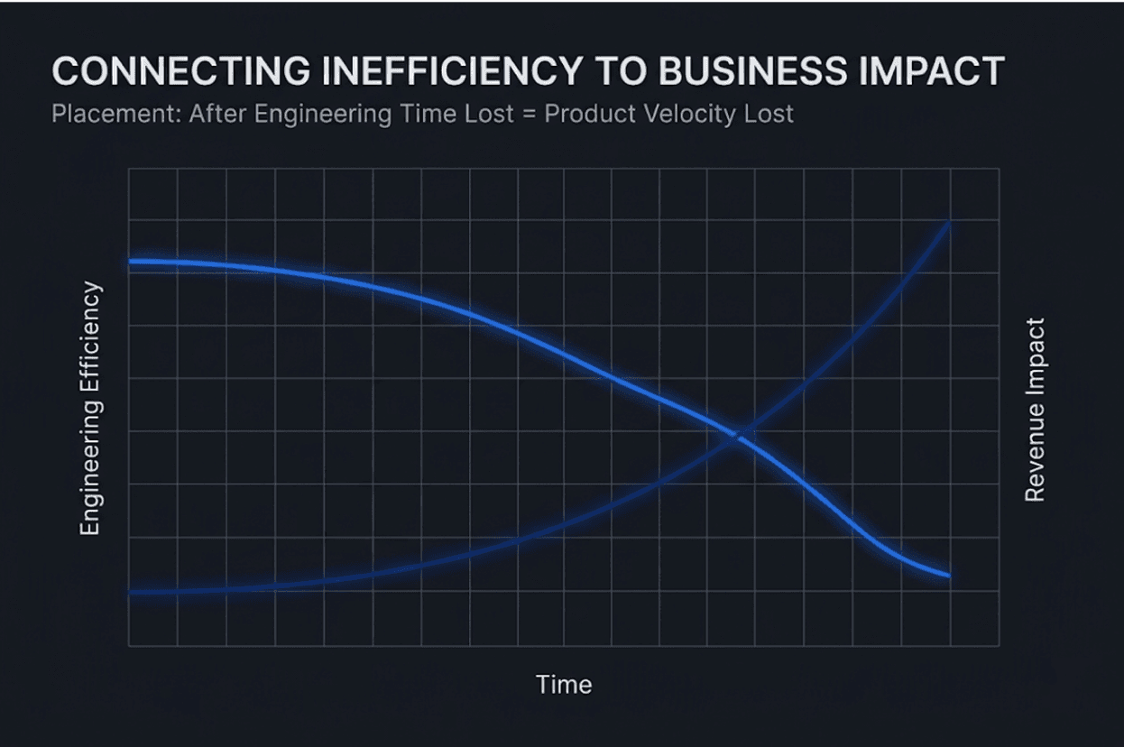 Engineering time lost to security debt
