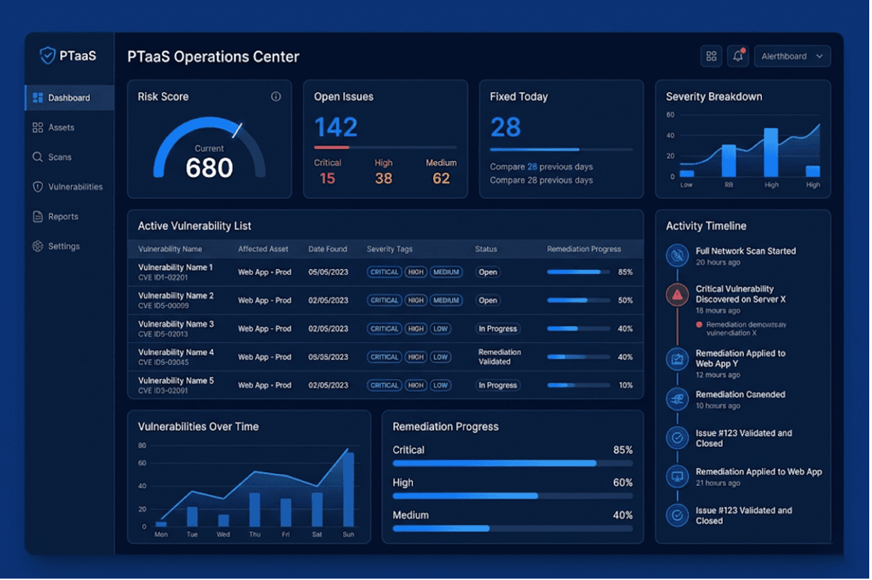 The business level shift to PTaaS