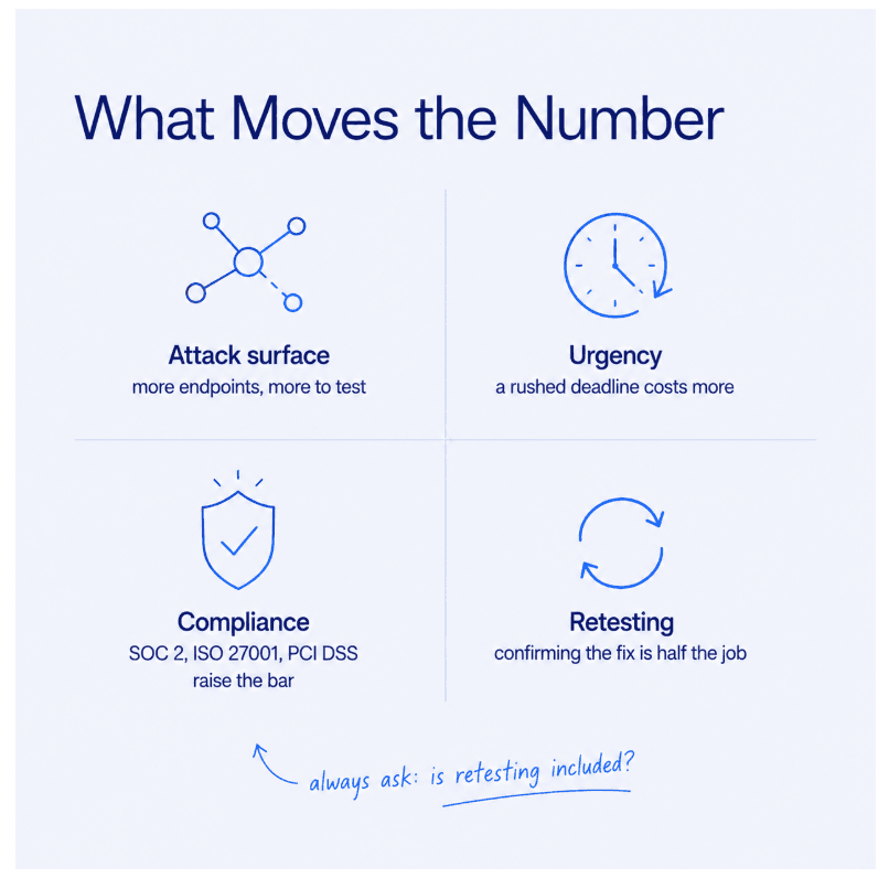Why penetration testing costs vary