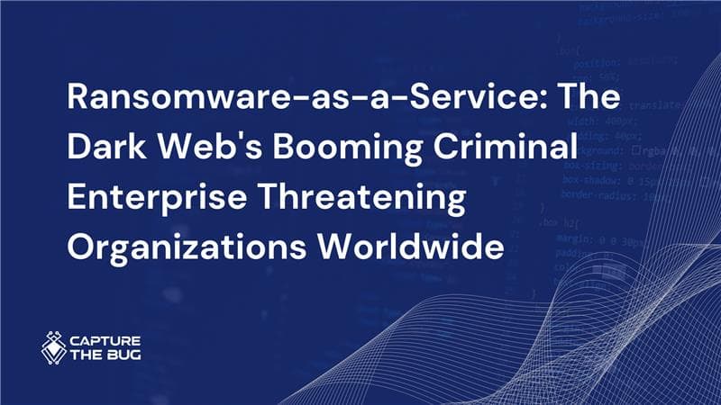 Ransomware As A Service