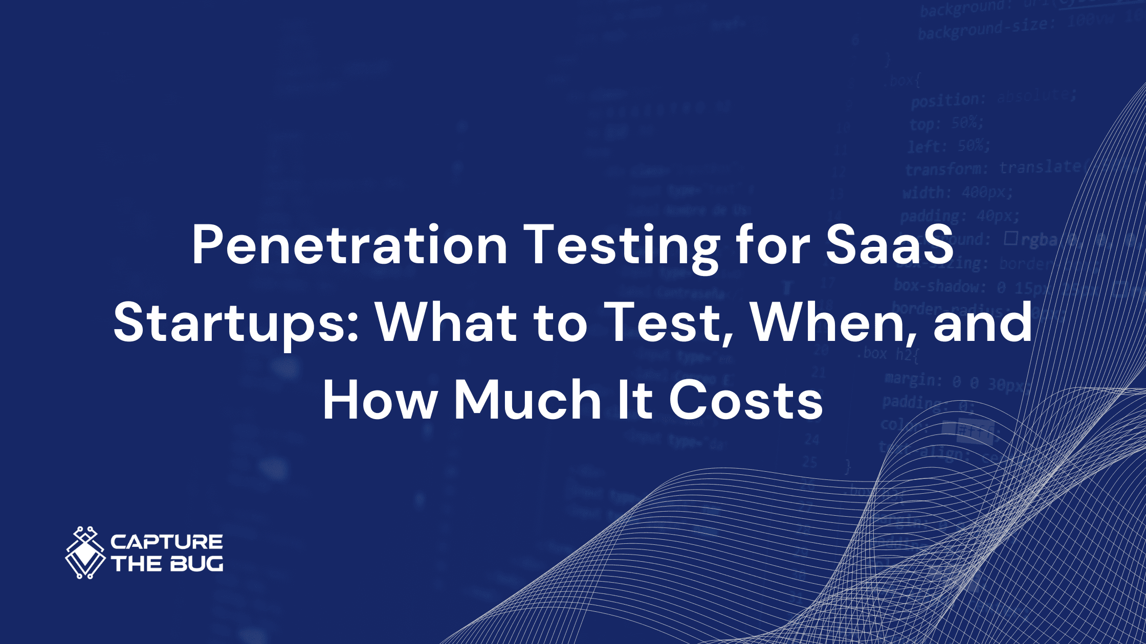 Penetration Testing for SaaS Startups: What to Test, When, and How Much It Costs