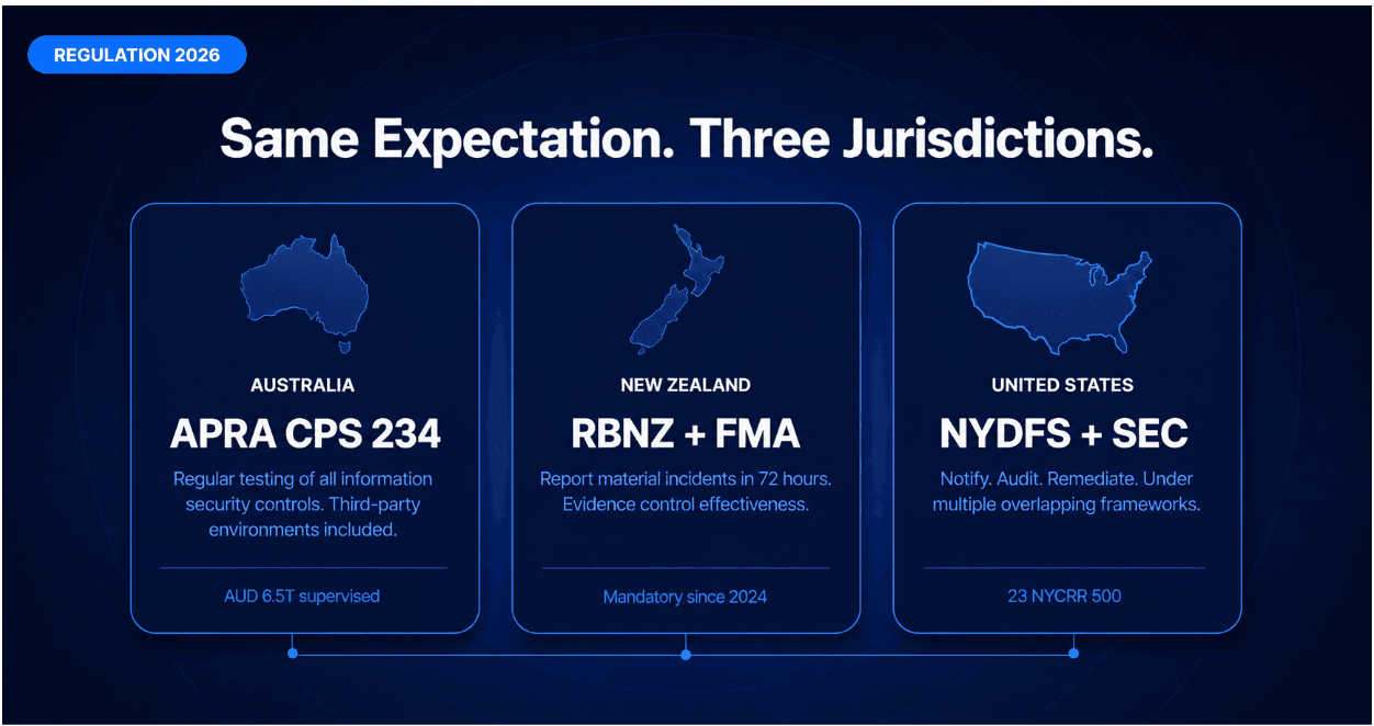 Regulatory Compliance Standards RBNZ and APRA