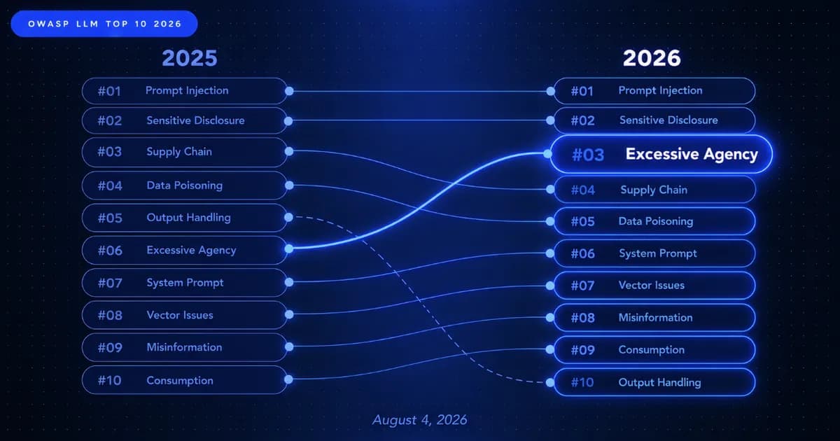 OWASP LLM Top 10 2026 Ranking Changes and Risk Overview