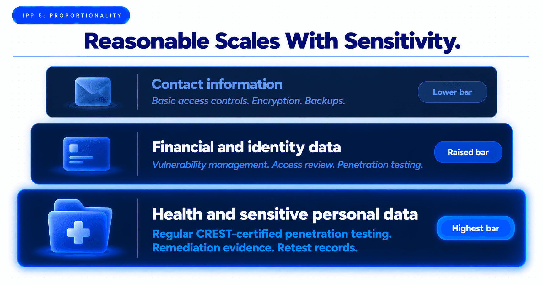 Information Privacy Principle 5: Statutory Safeguards and Proportionality Standards